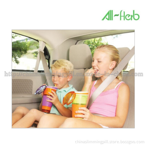 New Straw Travel Cup Snack Drink in One Container Lid Straw